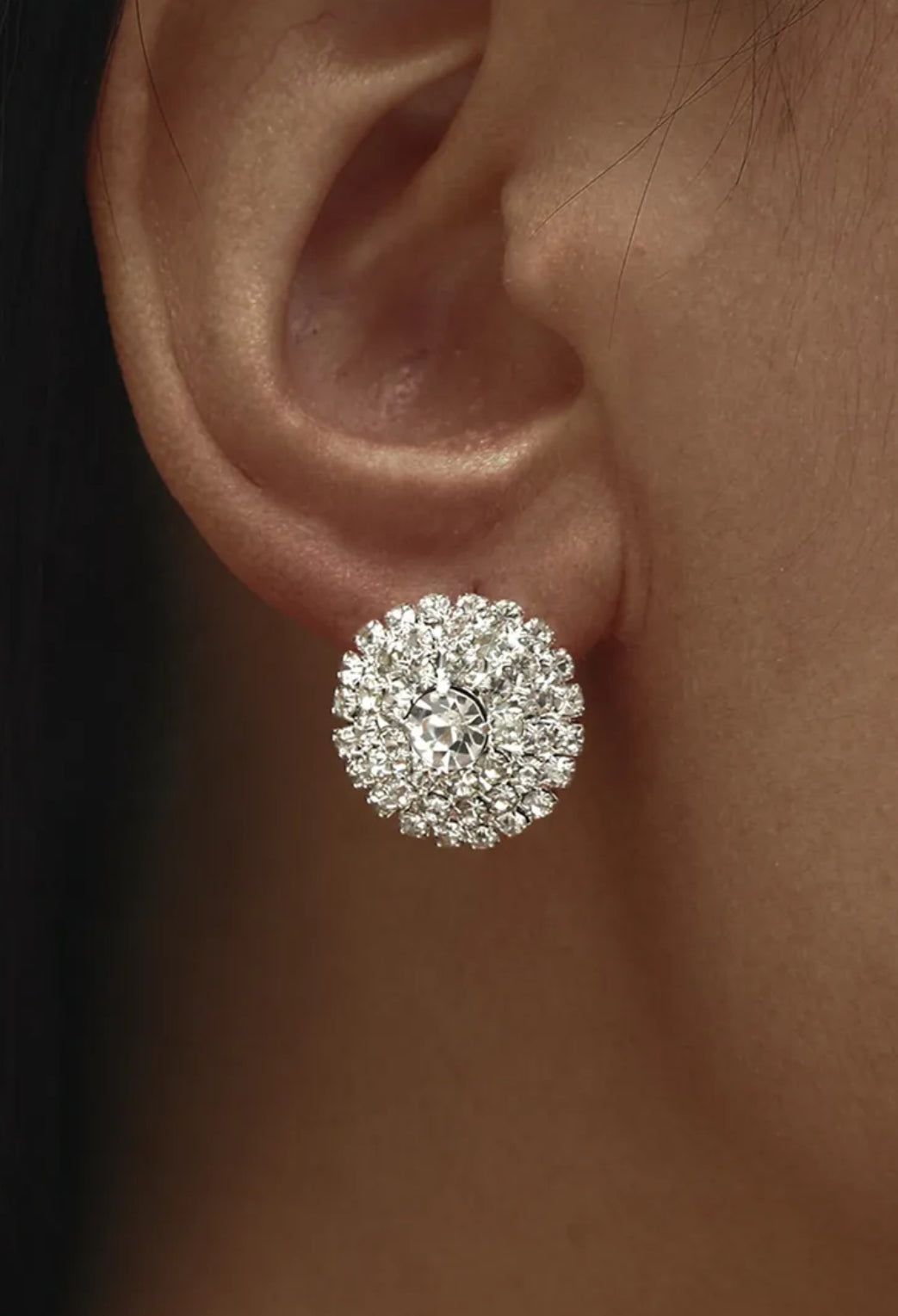 Button Rhinestone Posts