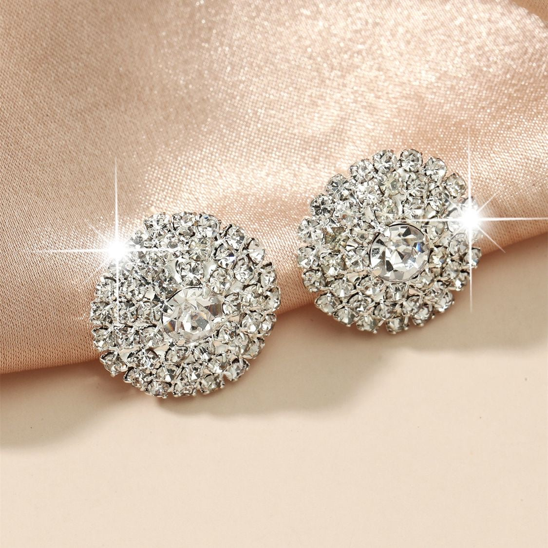 Button Rhinestone Posts