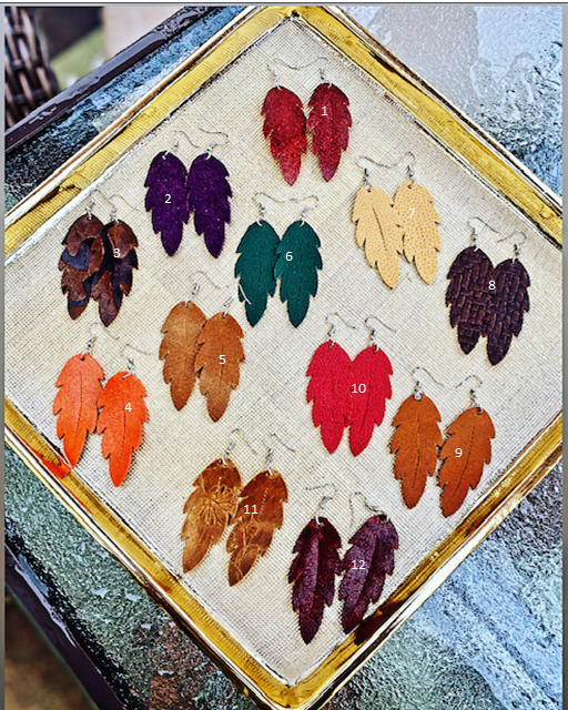 Fall Leaf Dangles.