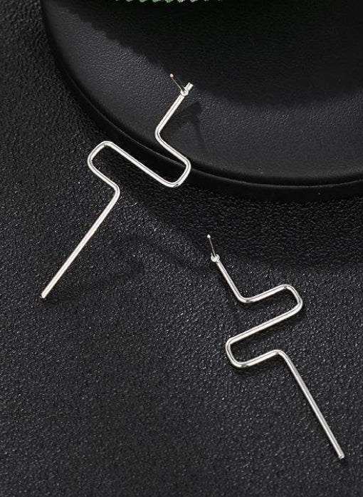 The Curved Post (Gold and Silver)