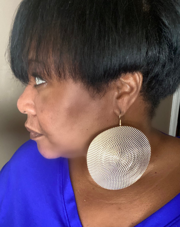 Jumbo Around the Sun Earrings