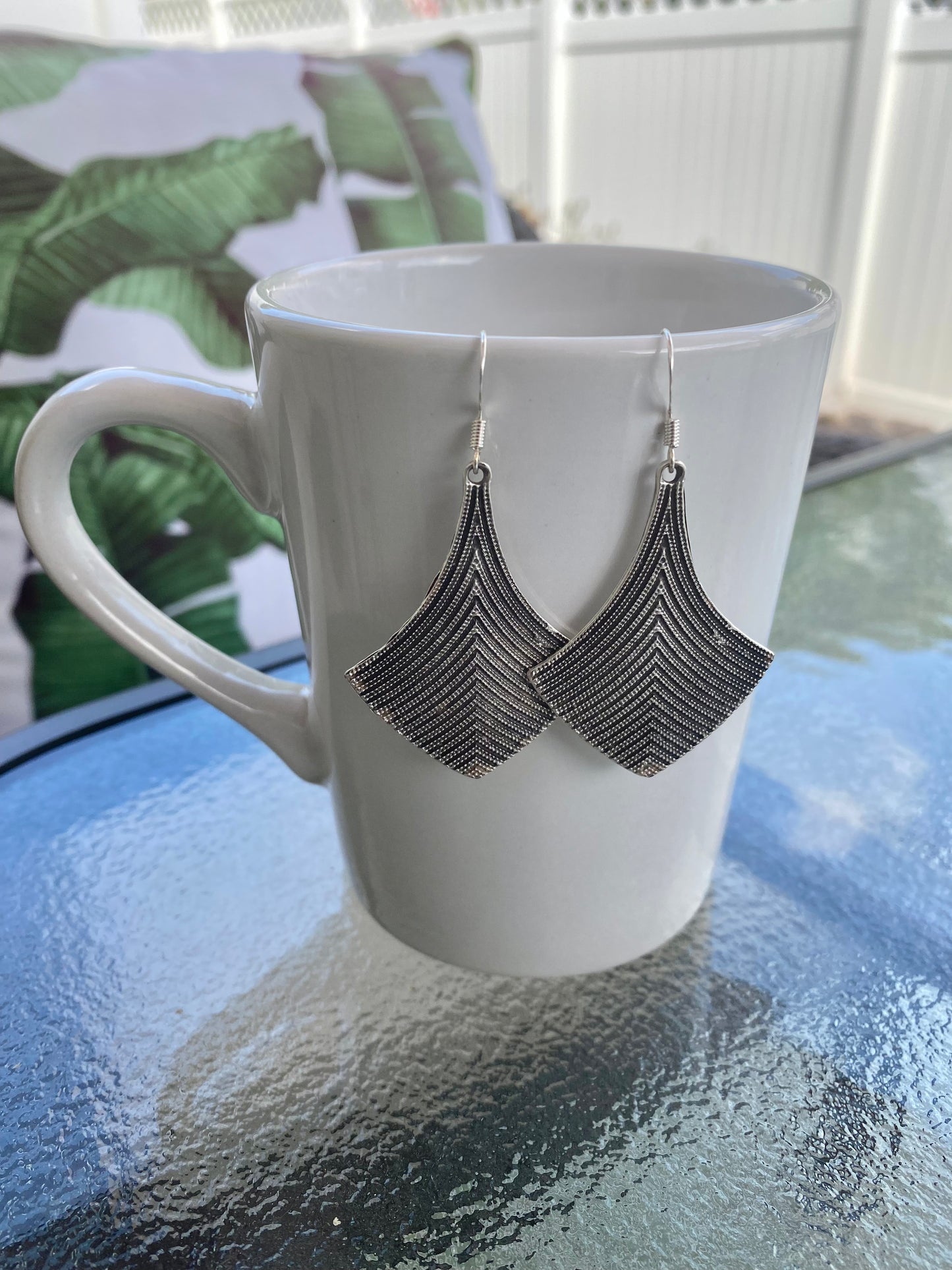 Silver Ship Dangles.