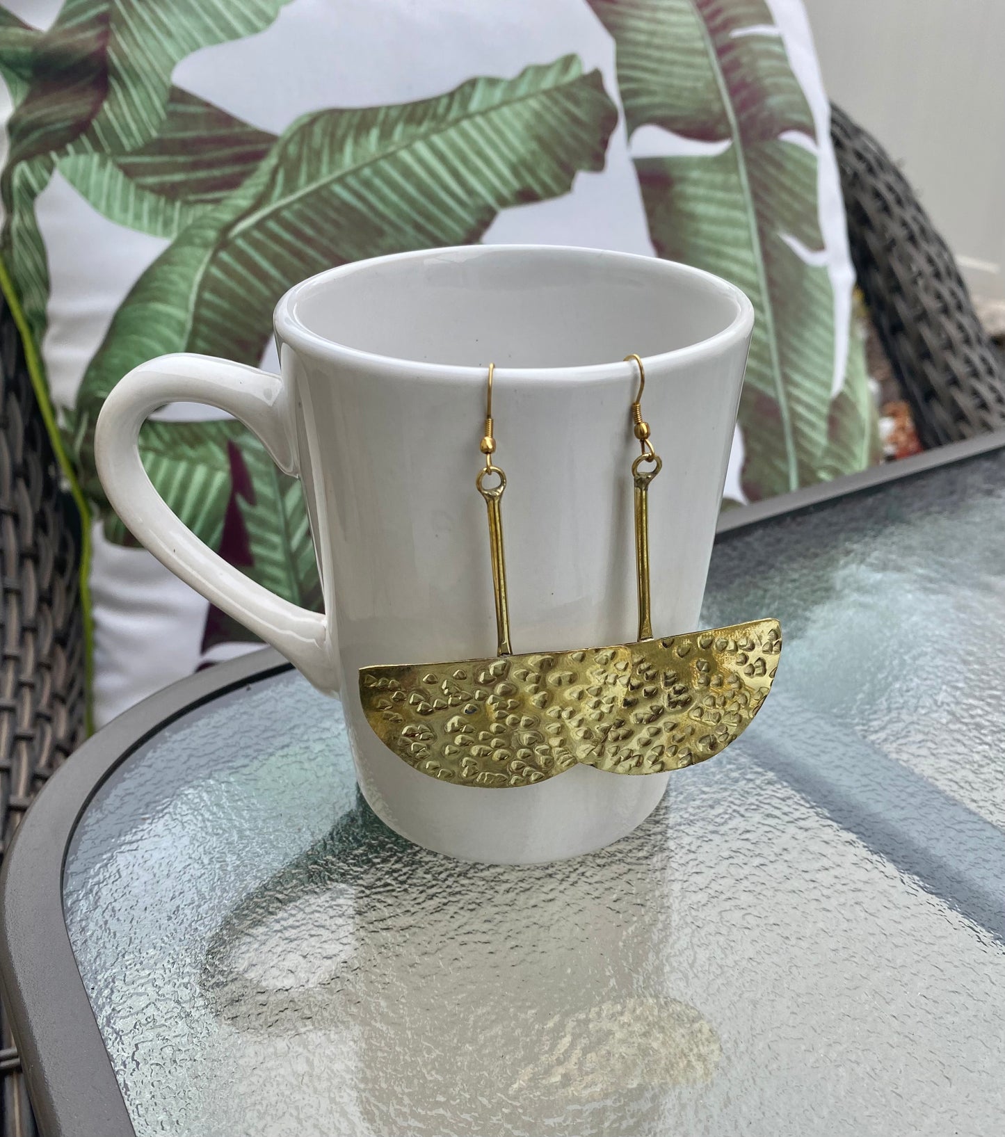 Tribal Half Circle Dangles