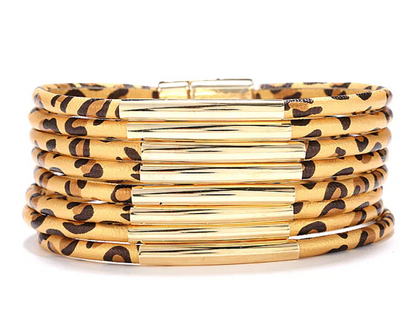 Wild Side Leather Bracelet