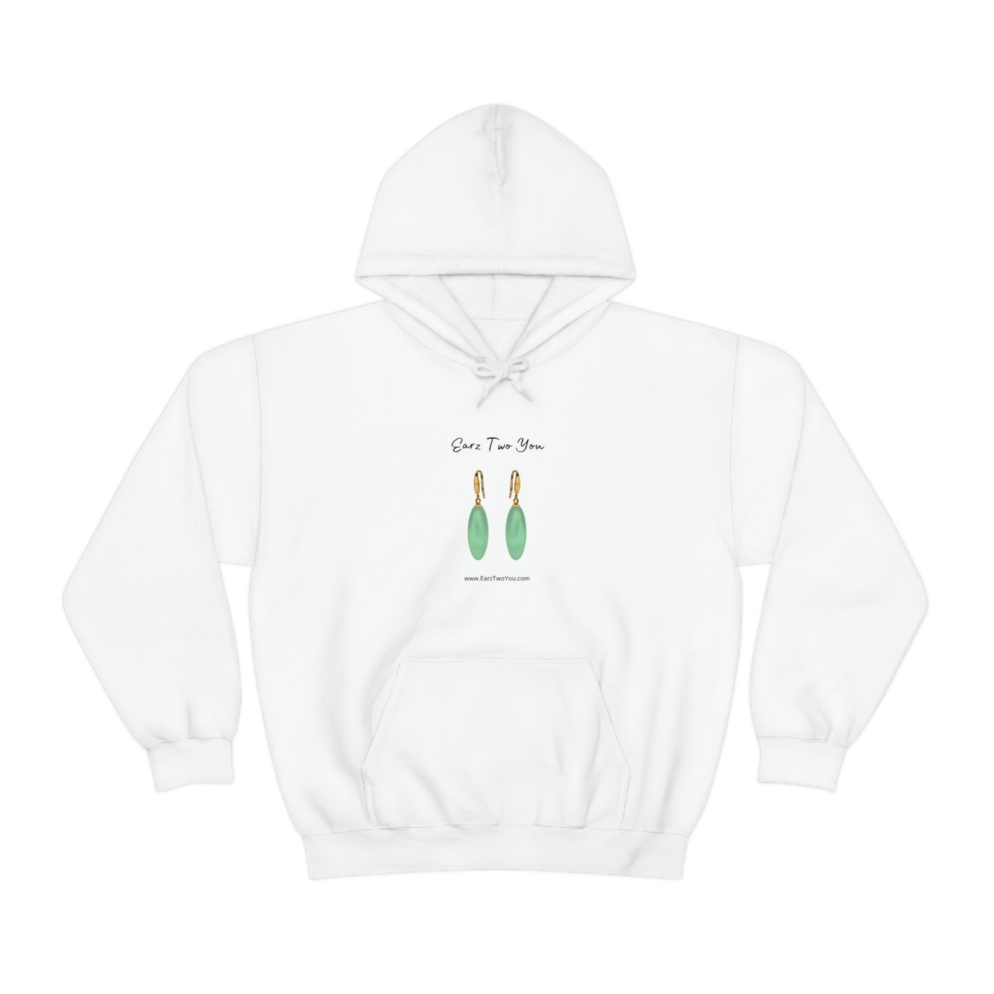 Earz Two You Unisex Heavy Blend™ Hooded Sweatshirt - White