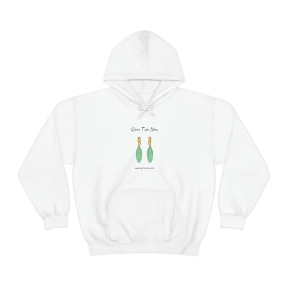 Earz Two You Unisex Heavy Blend™ Hooded Sweatshirt - White