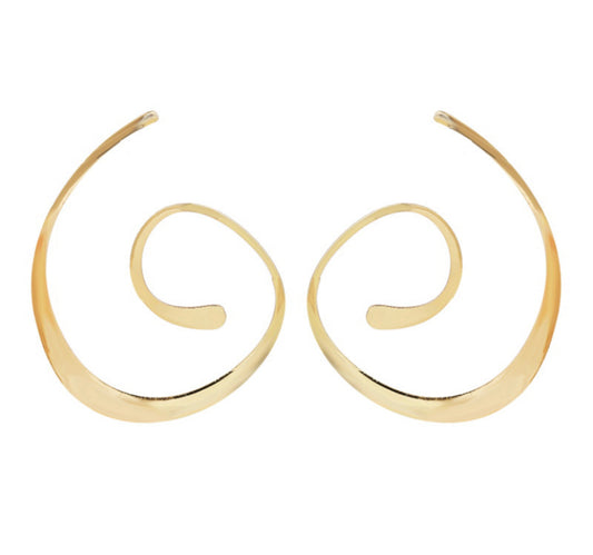 The Hollow Swirls (Silver and Gold)